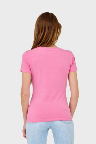 Emporio Armani Kadın Bisiklet Yaka T-Shirt - 2