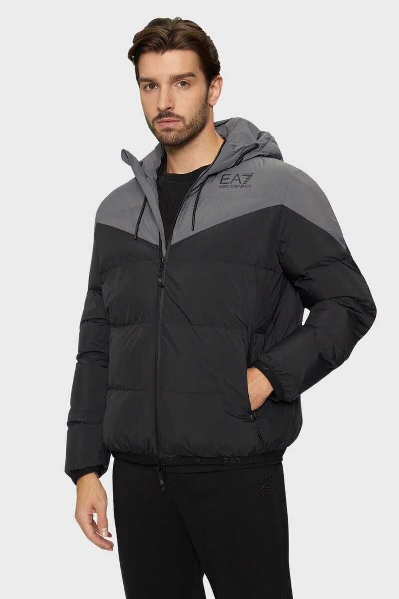 Emporio Armani Kapşonlu Erkek Mont - 1