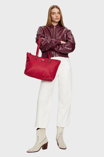 Emporio Armani Logolu Kadın Kol Çantası - 2