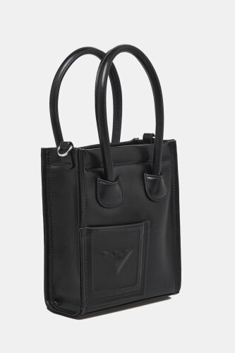 Emporio Armani Omuz Askılı Deri Çanta - 6