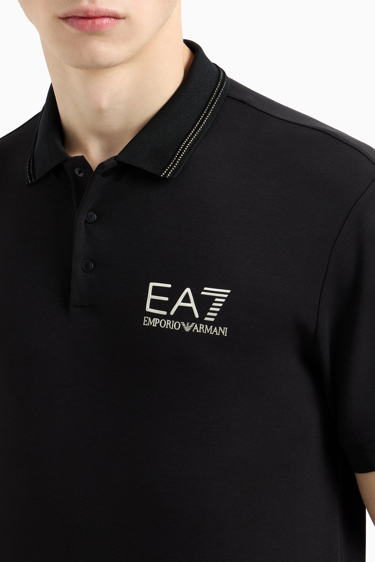 Emporio Armani Polo Yaka Erkek T-shirt - 4