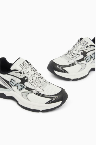 Emporio Armani Unisex Bağcıklı Sneaker - 4