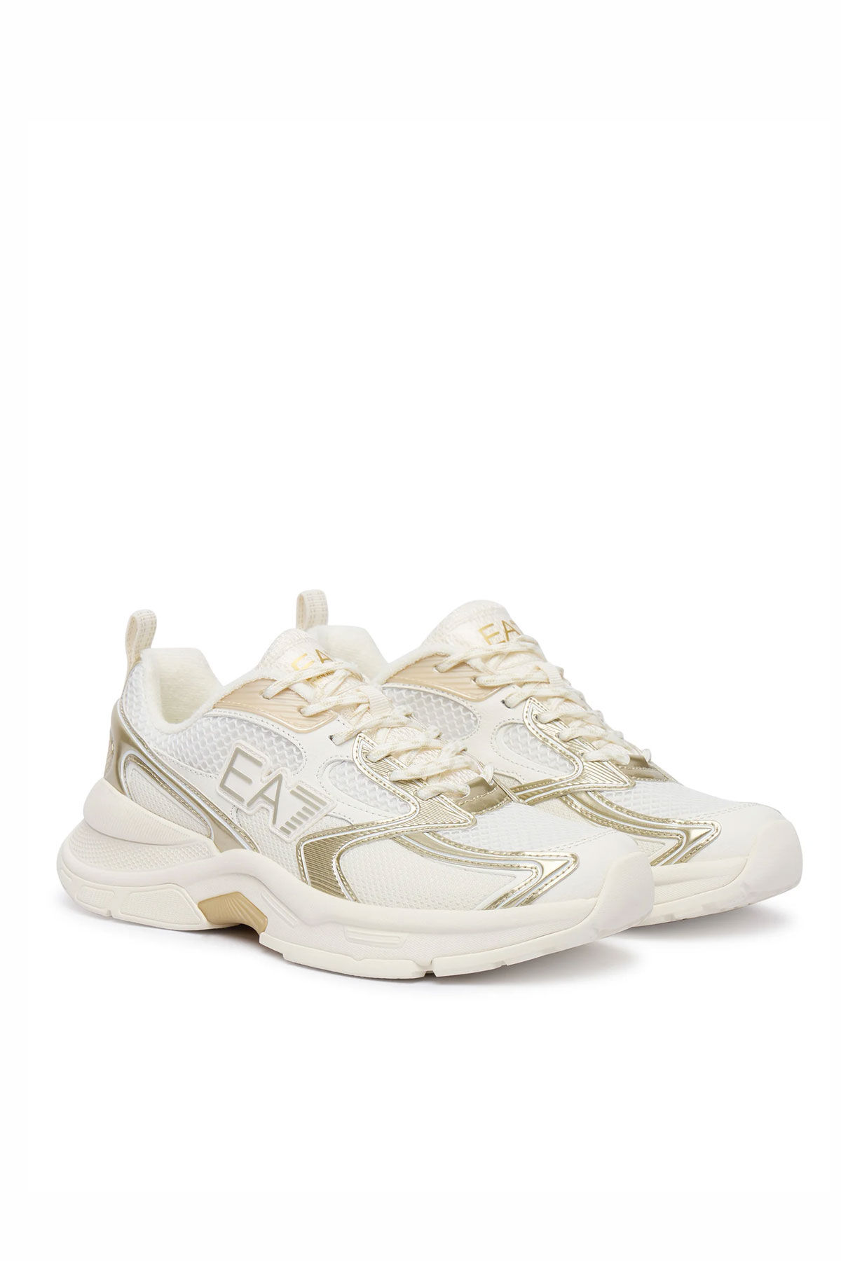 Emporio Armani Unisex Bağcıklı Sneaker - 2