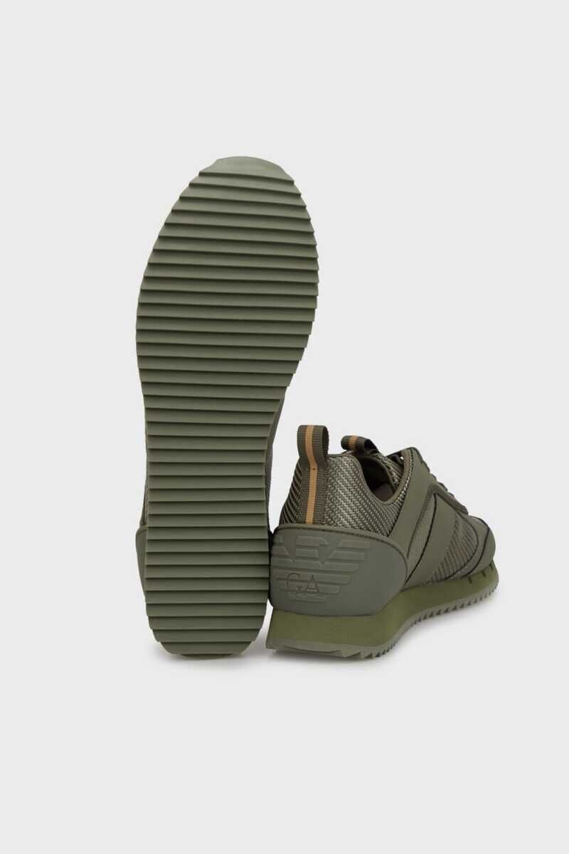 Emporio Armani Unisex Bağcıklı Sneaker - 6