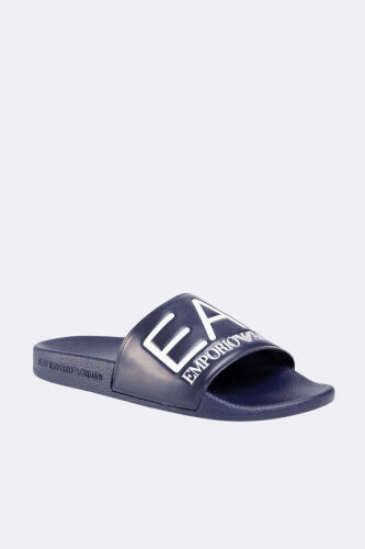 Emporio Armani Unisex Logolu Terlik - Emporio Armani