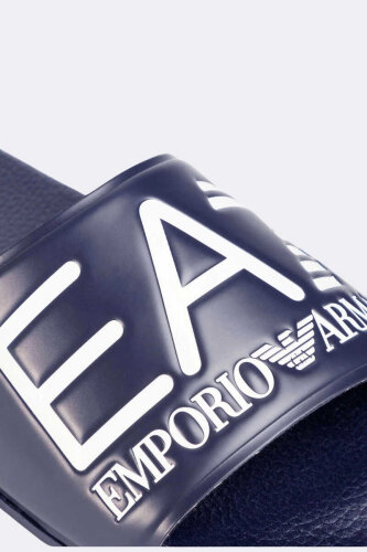 Emporio Armani Unisex Logolu Terlik - 3