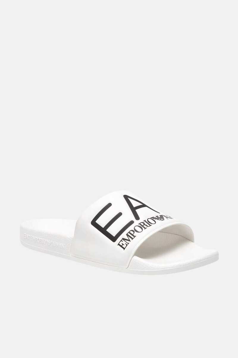Emporio Armani Unisex Logolu Terlik - 1