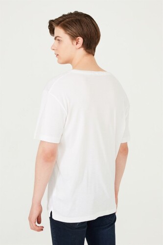 Erkek Bisiklet Yaka T-Shirt - 8