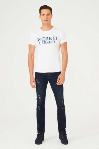 Erkek Bisiklet Yaka T-Shirt - 4