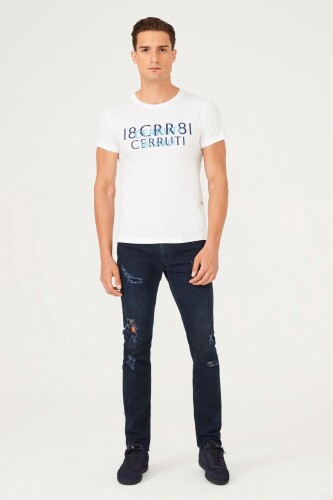 Erkek Bisiklet Yaka T-Shirt - 11