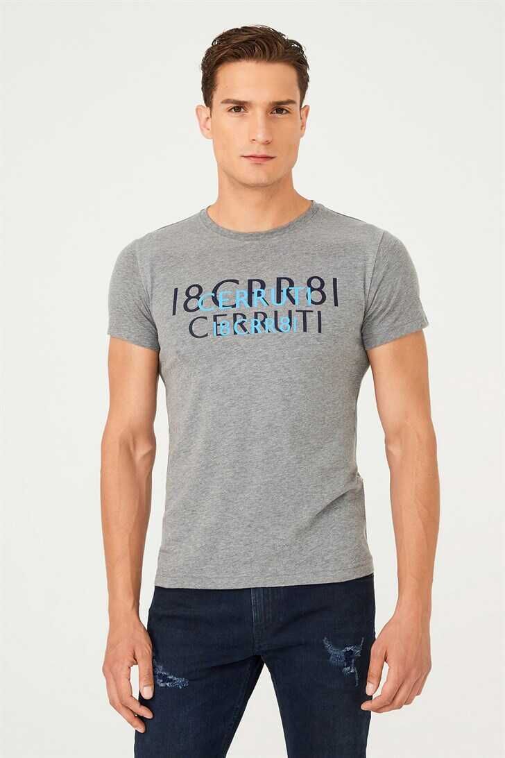 Erkek Bisiklet Yaka T-Shirt - 8
