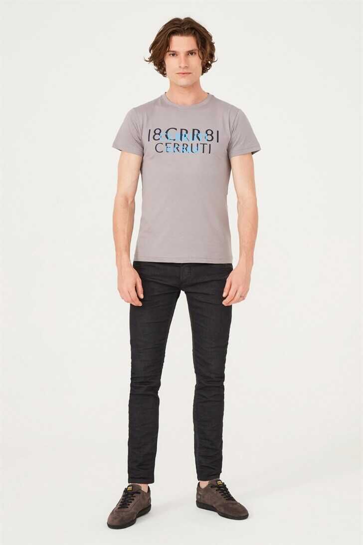 Erkek Bisiklet Yaka T-Shirt - 4