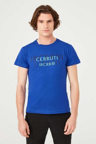 Erkek Bisiklet Yaka T-Shirt - Cerruti 1881