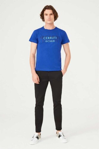 Erkek Bisiklet Yaka T-Shirt - 4