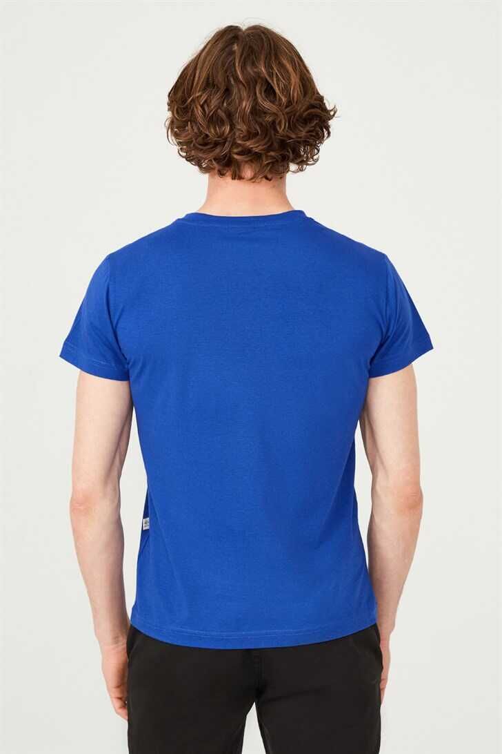 Erkek Bisiklet Yaka T-Shirt - 6