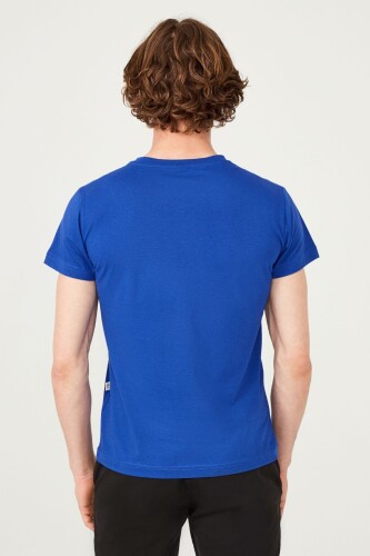 Erkek Bisiklet Yaka T-Shirt - 12