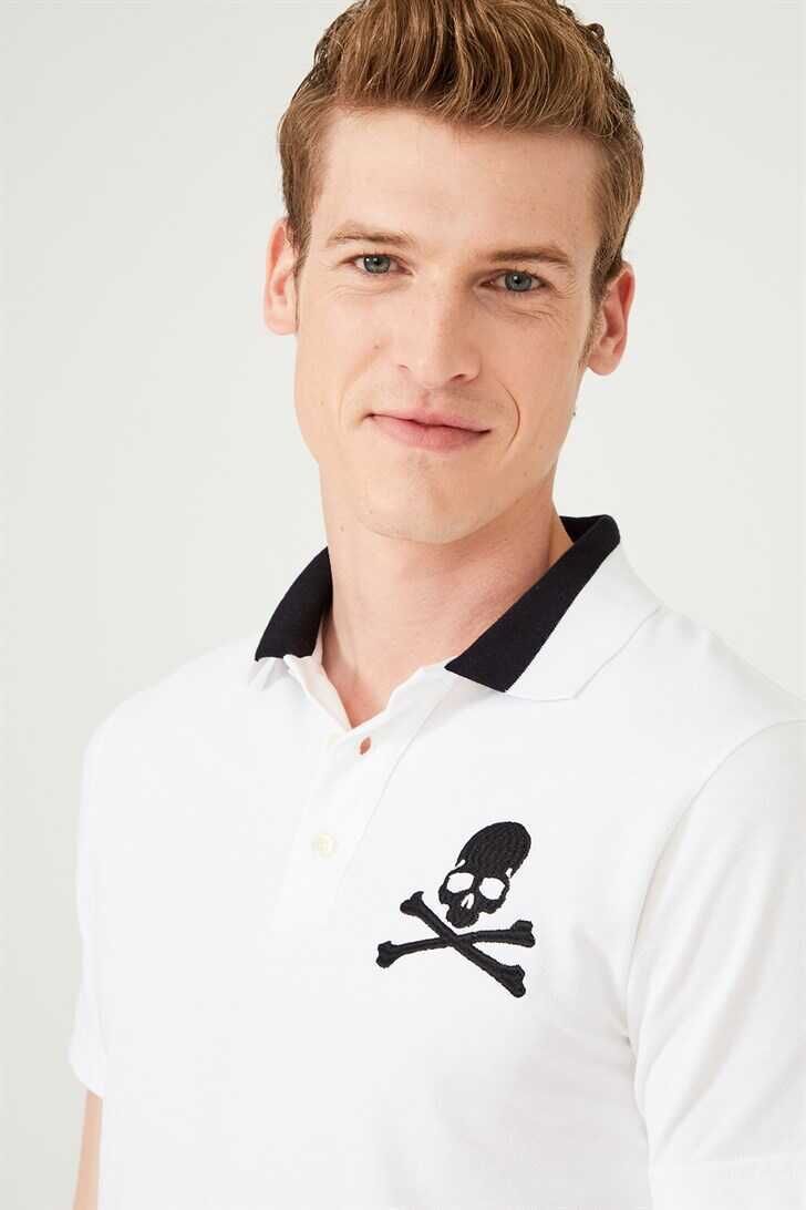 Erkek Polo Yaka T-Shirt - 4
