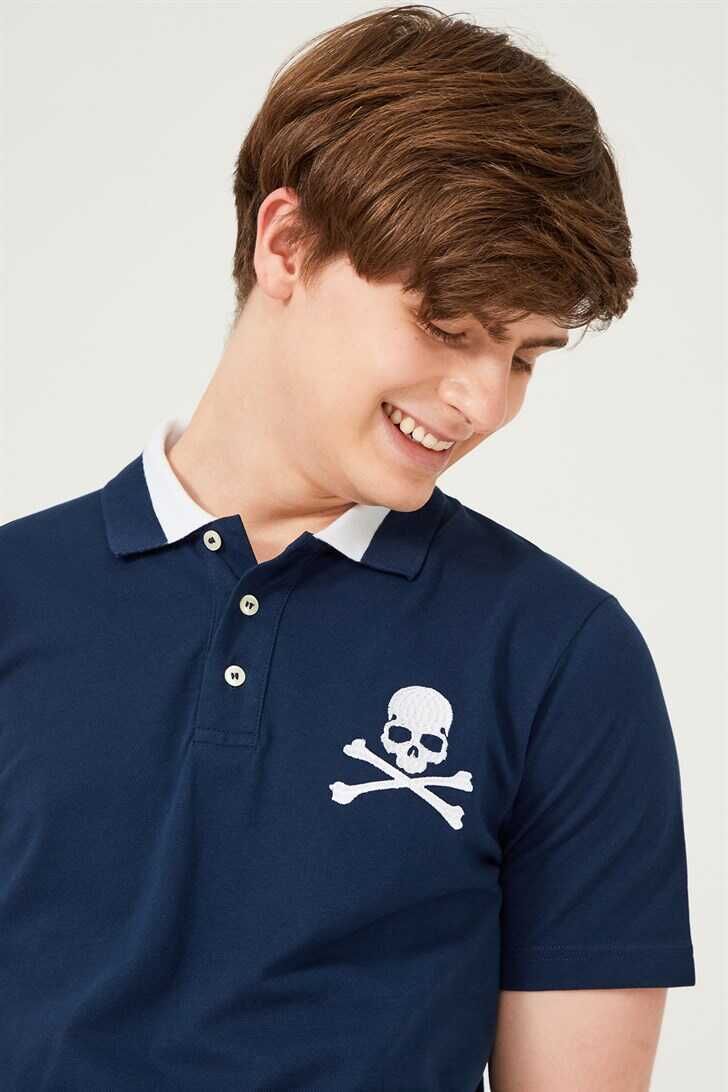 Erkek Polo Yaka T-Shirt - 5
