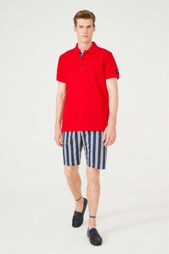 Erkek Polo Yaka T-shirt - 1