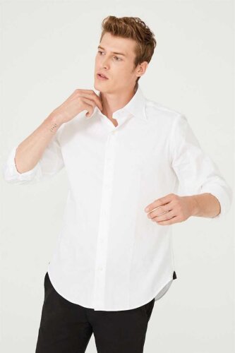 Erkek Slim Fit Uzun Kollu Gömlek - Billionaire