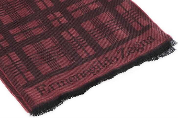 Ermenegildo Zegna Ekose Şal - 1