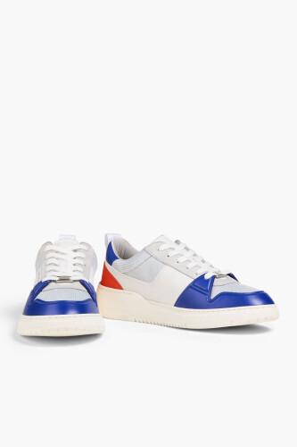 Ferragamo Erkek Deri Bağcıklı Sneaker - 3