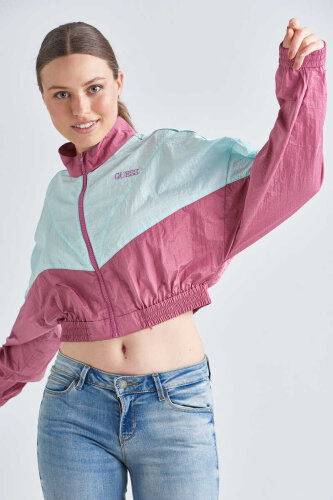 Guess Kadın Crop Rüzgarlık - GUESS