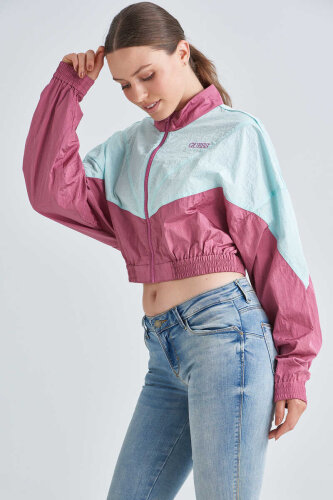 Guess Kadın Crop Rüzgarlık - 4