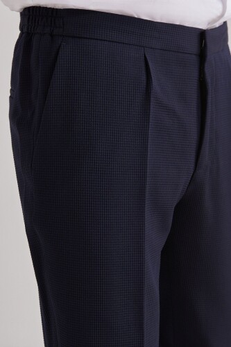 Hugo Boss Beli Bağcıklı Erkek Yün Pantolon - 7
