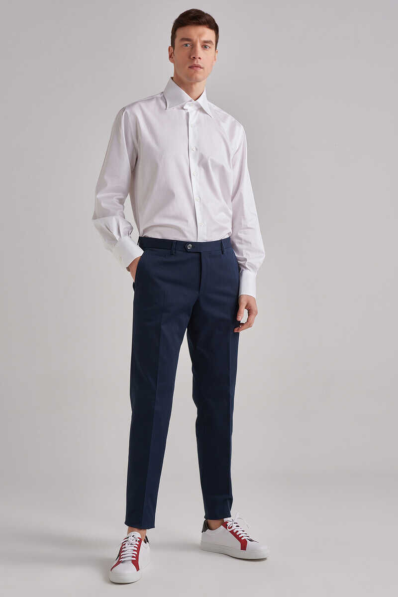 Hugo Boss Erkek Regular Kanvas Pantolon - 1