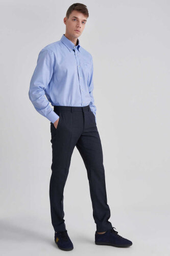 Hugo Boss Erkek Slim Fit Yün Pantolon - 2