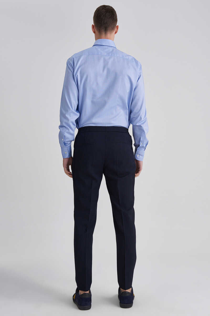 Hugo Boss Erkek Slim Fit Yün Pantolon - 4