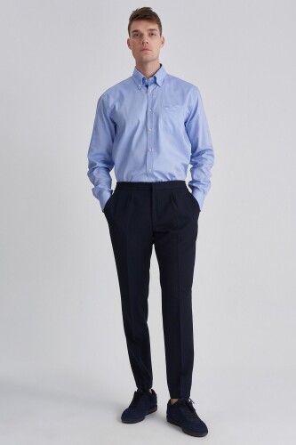 Hugo Boss Erkek Slim Fit Yün Pantolon - 10