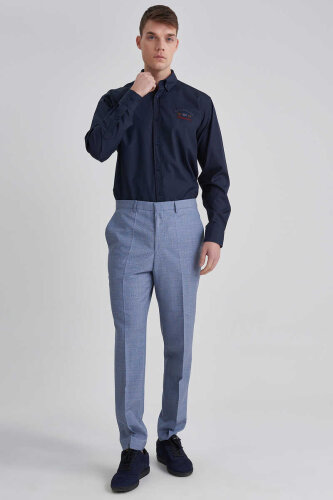 Hugo Boss Erkek Yün Pantolon - Hugo