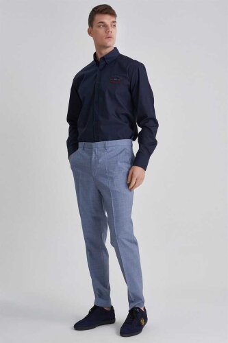 Hugo Boss Erkek Yün Pantolon - 7