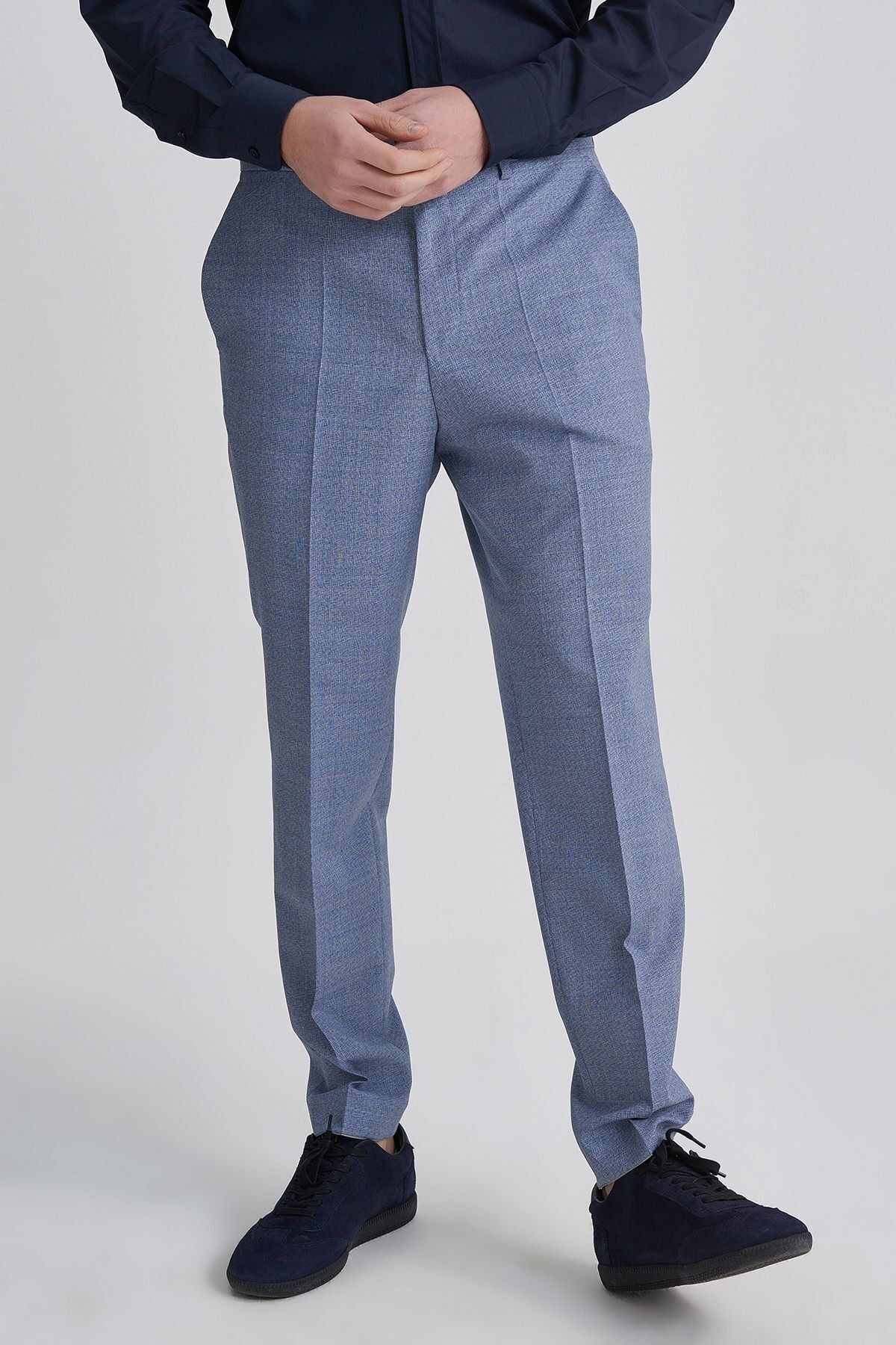 Hugo Boss Erkek Yün Pantolon - 9