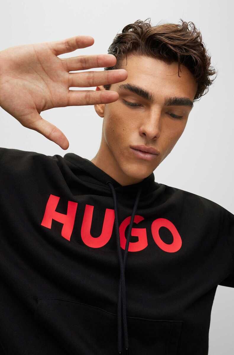 Hugo Erkek Kapşonlu Sweatshirt - 5