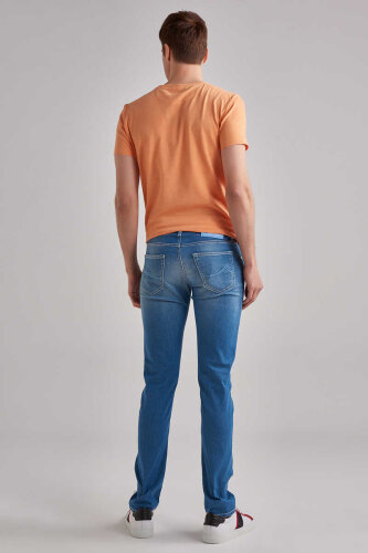 Jacob Cohen Erkek Jean Pantolon - 4