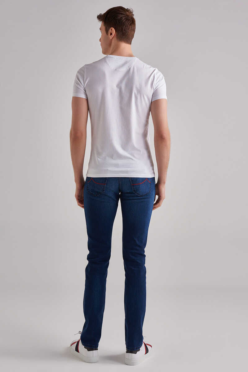 Jacob Cohen Erkek Jeans Pantolon - 4