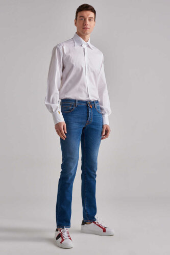 Jacob Cohen Erkek Jeans Pantolon - 4
