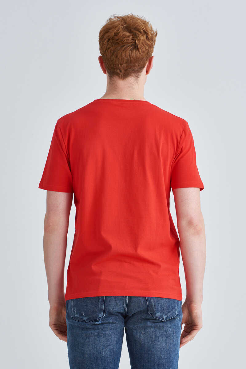Jeckerson Bisiklet Yaka Erkek Kısa Kollu T-Shirt - 5