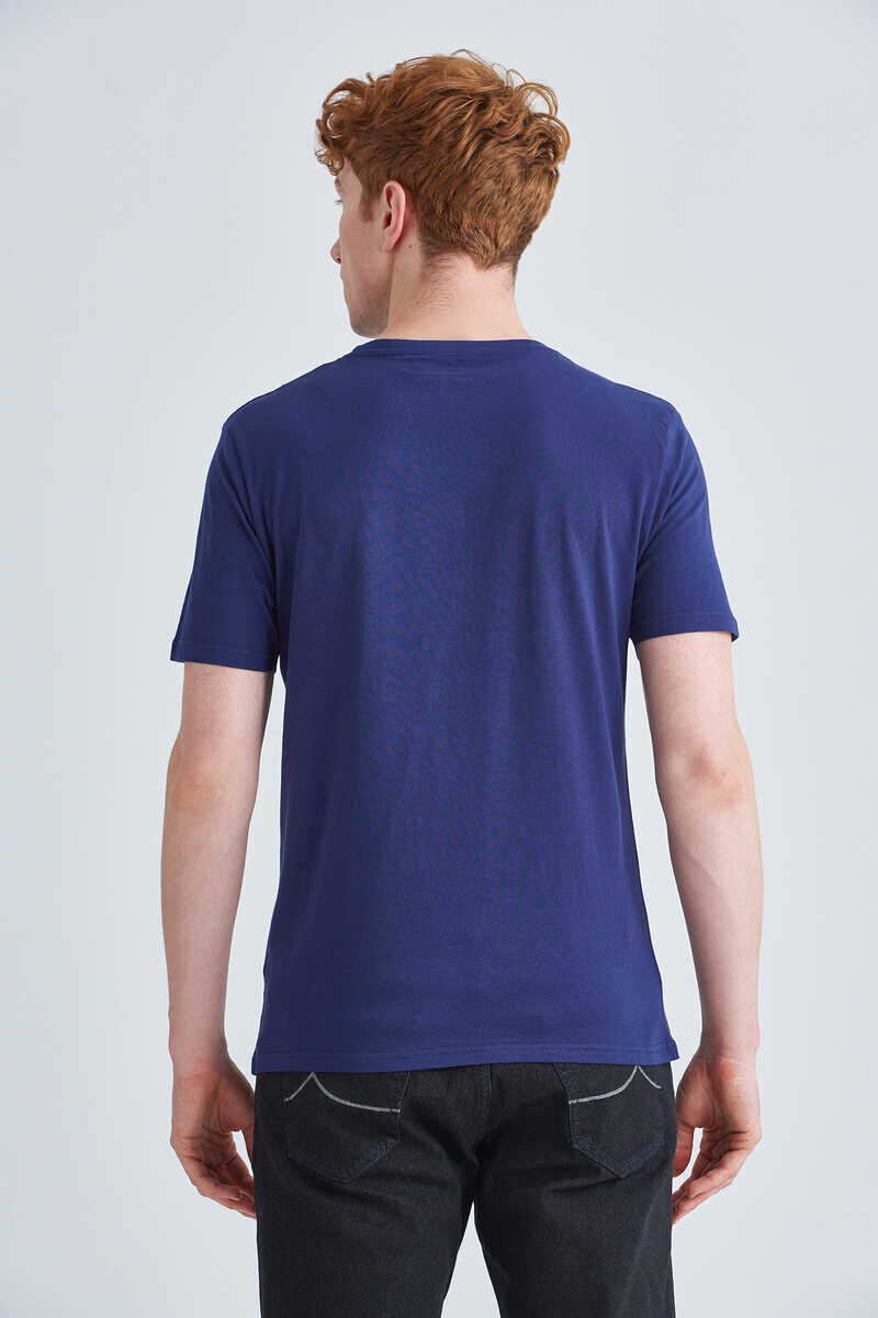 Jeckerson Erkek Bisiklet Yaka T-Shirt - 4