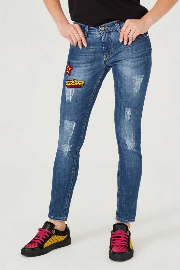 Kadın Dar Paça Jeans - 2