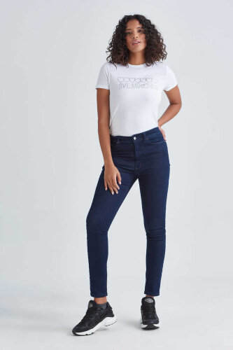 Karl Lagerfeld Kadın Dar Paça Jeans - 3