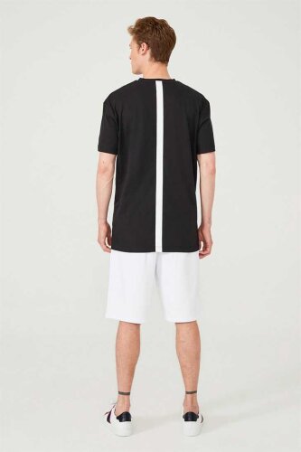 Les Hommes Oversize Yazılı Erkek T-Shirt - 4