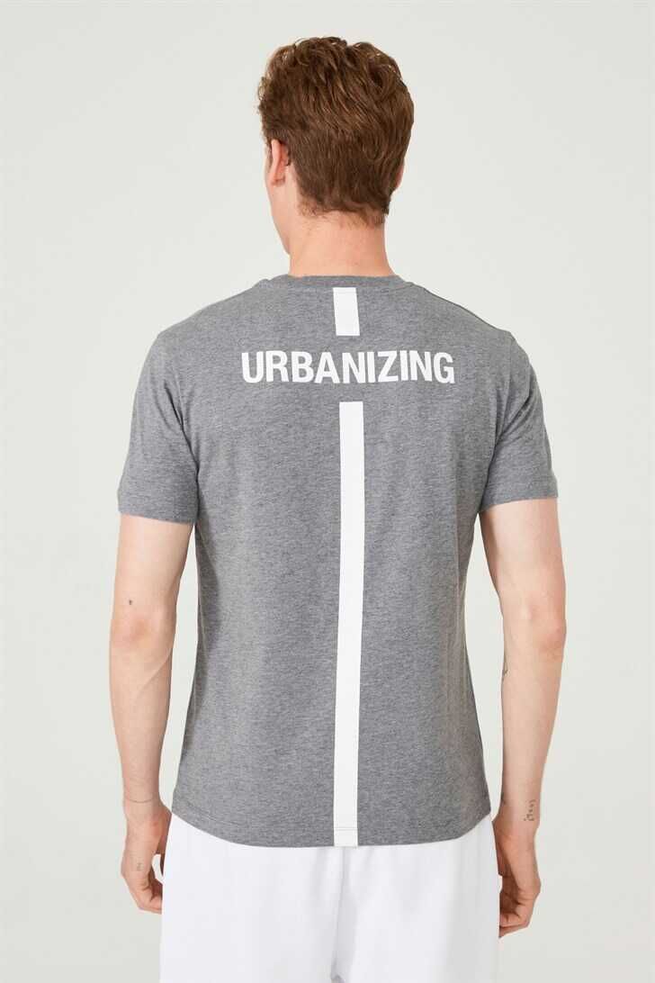 Les Hommes Urban Yazılı Erkek T-Shirt - 4