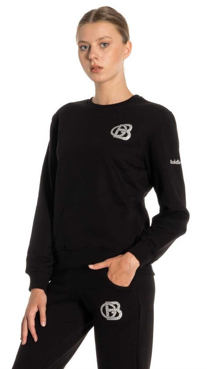 Logolu Kadın Sweatshirt - 1