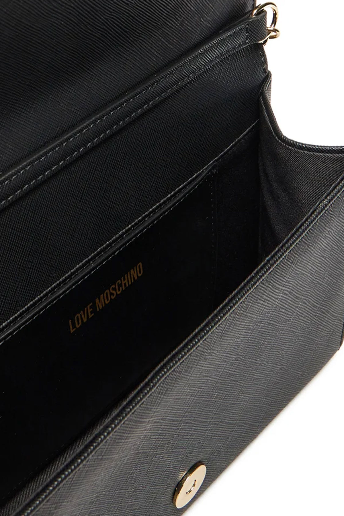 Love Moschino Logolu Kadın Kol Çantası - 5
