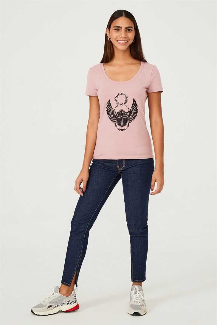 Melek Kanatlı Kadın T-Shirt - 3