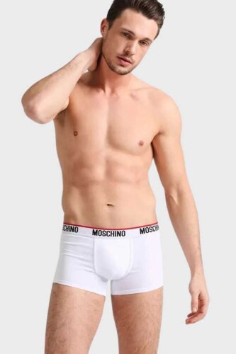 Moschino Erkek İkili Boxer - Love Moschino